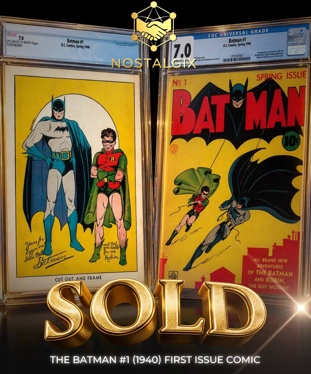 Batman #1 CGC 7.0 Placed in a Six-Figure Private Sale